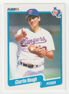 Charlie Hough - Texas Rangers (MLB Baseball Card) 1990 Fleer # 300 Mint