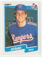 Jeff Kunkel - Texas Rangers (MLB Baseball Card) 1990 Fleer # 304 Mint