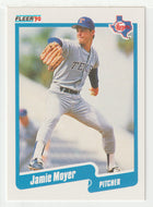 Jamie Moyer - Texas Rangers (MLB Baseball Card) 1990 Fleer # 307 Mint