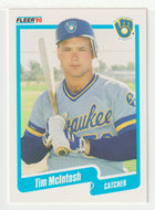 Tim McIntosh RC - Milwaukee Brewers (MLB Baseball Card) 1990 Fleer # 329 Mint