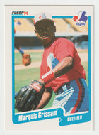 Marquis Grissom RC - Montreal Expos (MLB Baseball Card) 1990 Fleer # 347 Mint