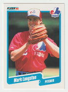 Mark Langston - Montreal Expos (MLB Baseball Card) 1990 Fleer # 352 Mint