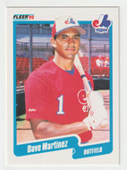 Dave Martinez - Montreal Expos (MLB Baseball Card) 1990 Fleer # 353 Mint