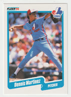 Dennis Martinez - Montreal Expos (MLB Baseball Card) 1990 Fleer # 354 Mint
