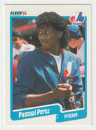 Pascual Perez - Montreal Expos (MLB Baseball Card) 1990 Fleer # 358 Mint