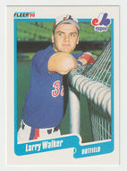 Larry Walker RC - Montreal Expos (MLB Baseball Card) 1990 Fleer # 363 Mint