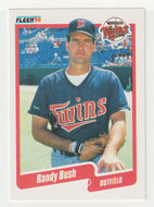Randy Bush - Minnesota Twins (MLB Baseball Card) 1990 Fleer # 370 Mint