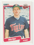 Mike Dyer RC - Minnesota Twins (MLB Baseball Card) 1990 Fleer # 372 Mint