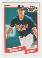 Gene Larkin - Minnesota Twins (MLB Baseball Card) 1990 Fleer # 379 Mint