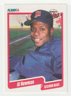Al Newman - Minnesota Twins (MLB Baseball Card) 1990 Fleer # 382 Mint
