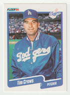 Tim Crews - Los Angeles Dodgers (MLB Baseball Card) 1990 Fleer # 390 Mint