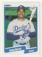 Lenny Harris - Los Angeles Dodgers (MLB Baseball Card) 1990 Fleer # 397 Mint