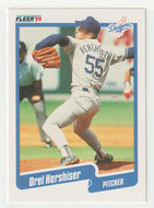 Orel Hershiser - Los Angeles Dodgers (MLB Baseball Card) 1990 Fleer # 399 Mint