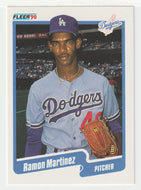 Ramon Martinez - Los Angeles Dodgers (MLB Baseball Card) 1990 Fleer # 402 Mint