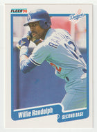 Willie Randolph - Los Angeles Dodgers (MLB Baseball Card) 1990 Fleer # 406 Mint
