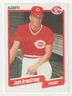 Jack Armstrong - Cincinnati Reds (MLB Baseball Card) 1990 Fleer # 412 Mint
