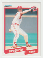 Norm Charlton - Cincinnati Reds (MLB Baseball Card) 1990 Fleer # 416 Mint