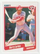 Barry Larkin - Cincinnati Reds (MLB Baseball Card) 1990 Fleer # 423 Mint