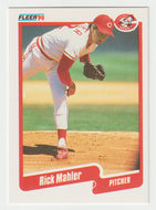 Rick Mahler - Cincinnati Reds (MLB Baseball Card) 1990 Fleer # 425 Mint