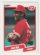 Jose Rijo - Cincinnati Reds (MLB Baseball Card) 1990 Fleer # 430 Mint