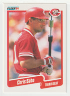 Chris Sabo - Cincinnati Reds (MLB Baseball Card) 1990 Fleer # 433 Mint
