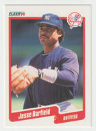 Jesse Barfield - New York Yankees (MLB Baseball Card) 1990 Fleer # 437 Mint