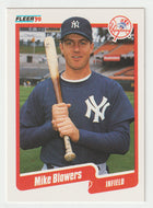 Mike Blowers RC - New York Yankees (MLB Baseball Card) 1990 Fleer # 438 Mint