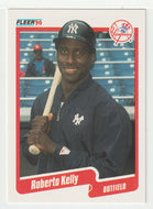 Roberto Kelly - New York Yankees (MLB Baseball Card) 1990 Fleer # 446 Mint
