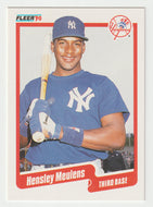 Hensley Meulens - New York Yankees (MLB Baseball Card) 1990 Fleer # 449 Mint