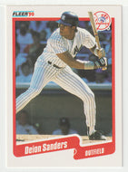 Deion Sanders - New York Yankees (MLB Baseball Card) 1990 Fleer # 454 Mint