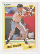 Benny Distefano - Pittsburgh Pirates (MLB Baseball Card) 1990 Fleer # 464 Mint