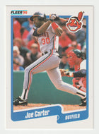 Joe Carter - Cleveland Indians (MLB Baseball Card) 1990 Fleer # 489 Mint