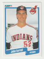 John Farrell - Cleveland Indians (MLB Baseball Card) 1990 Fleer # 491 Mint