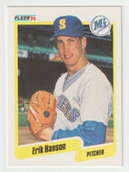 Erik Hanson - Seattle Mariners (MLB Baseball Card) 1990 Fleer # 514 Mint