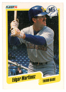 Edgar Martinez - Seattle Mariners (MLB Baseball Card) 1990 Fleer # 520 Mint