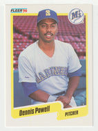 Dennis Powell - Seattle Mariners (MLB Baseball Card) 1990 Fleer # 521 Mint