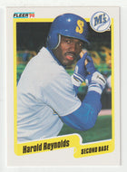 Harold Reynolds - Seattle Mariners (MLB Baseball Card) 1990 Fleer # 524 Mint