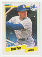 Dave Valle - Seattle Mariners (MLB Baseball Card) 1990 Fleer # 527 Mint