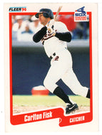 Carlton Fisk - Chicago White Sox (MLB Baseball Card) 1990 Fleer # 530 Mint