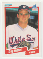 Greg Hibbard RC - Chicago White Sox (MLB Baseball Card) 1990 Fleer # 534 Mint
