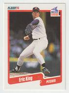 Eric King - Chicago White Sox (MLB Baseball Card) 1990 Fleer # 537 Mint