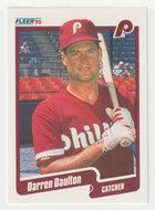 Darren Daulton - Philadelphia Phillies (MLB Baseball Card) 1990 Fleer # 555 Mint