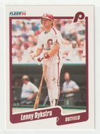 Len Dykstra - Philadelphia Phillies (MLB Baseball Card) 1990 Fleer # 556 Mint