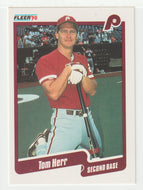 Tommy Herr - Philadelphia Phillies (MLB Baseball Card) 1990 Fleer # 560 Mint