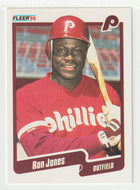 Ron Jones - Philadelphia Phillies (MLB Baseball Card) 1990 Fleer # 563 Mint