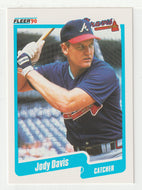 Jody Davis - Atlanta Braves (MLB Baseball Card) 1990 Fleer # 579 Mint