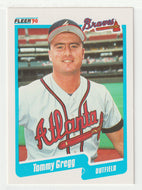 Tommy Gregg - Atlanta Braves (MLB Baseball Card) 1990 Fleer # 585 Mint