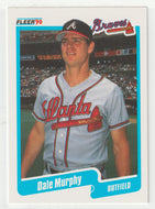 Dale Murphy - Atlanta Braves (MLB Baseball Card) 1990 Fleer # 591 Mint