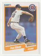 Paul Gibson - Detroit Tigers (MLB Baseball Card) 1990 Fleer # 602 Mint