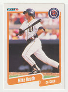 Mike Heath - Detroit Tigers (MLB Baseball Card) 1990 Fleer # 603 Mint